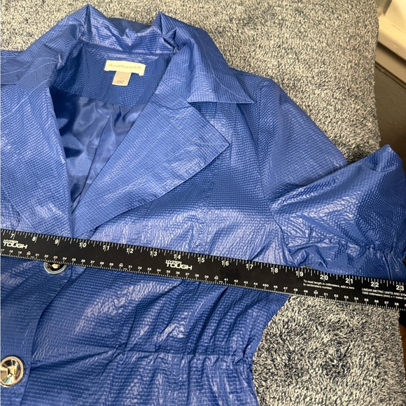 Christopher & Banks Shimmering Blue Blazer HP - Picture 9 of 16